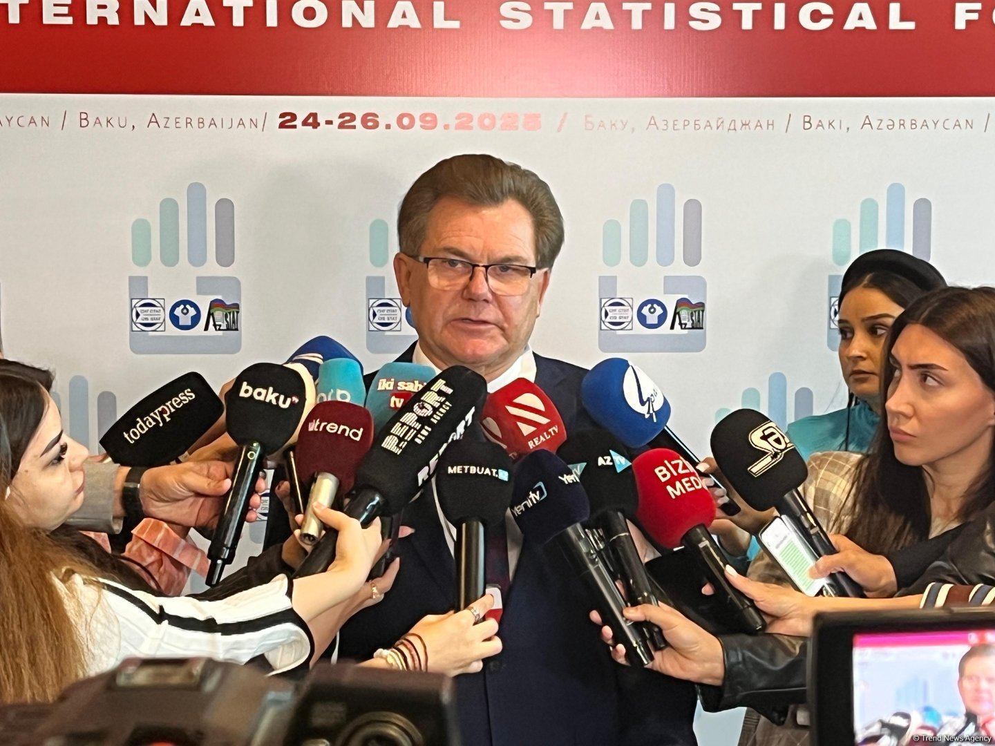 Nations turn out in force for 3rd Int'l Statistical Forum, CIS Interstate Chair says