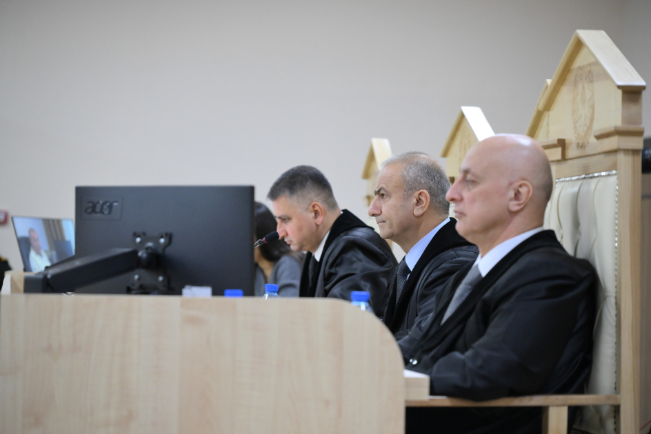 Admissions of Manvel Grigoryan, former deputy minister of defense, regarding the occupation of Azerbaijani territories by Armenia examined as evidence in court (PHOTO)