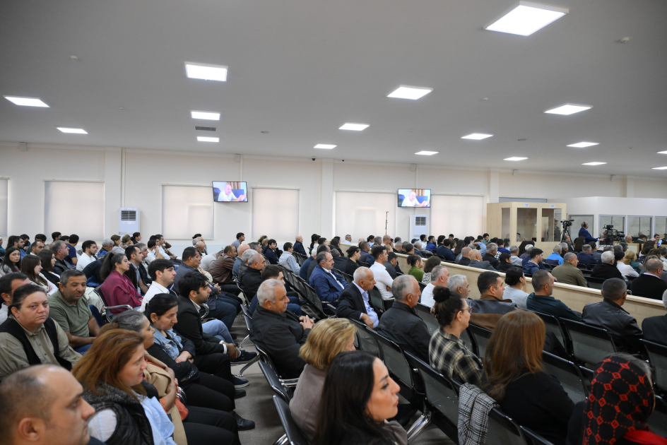 Admissions of Manvel Grigoryan, former deputy minister of defense, regarding the occupation of Azerbaijani territories by Armenia examined as evidence in court (PHOTO)