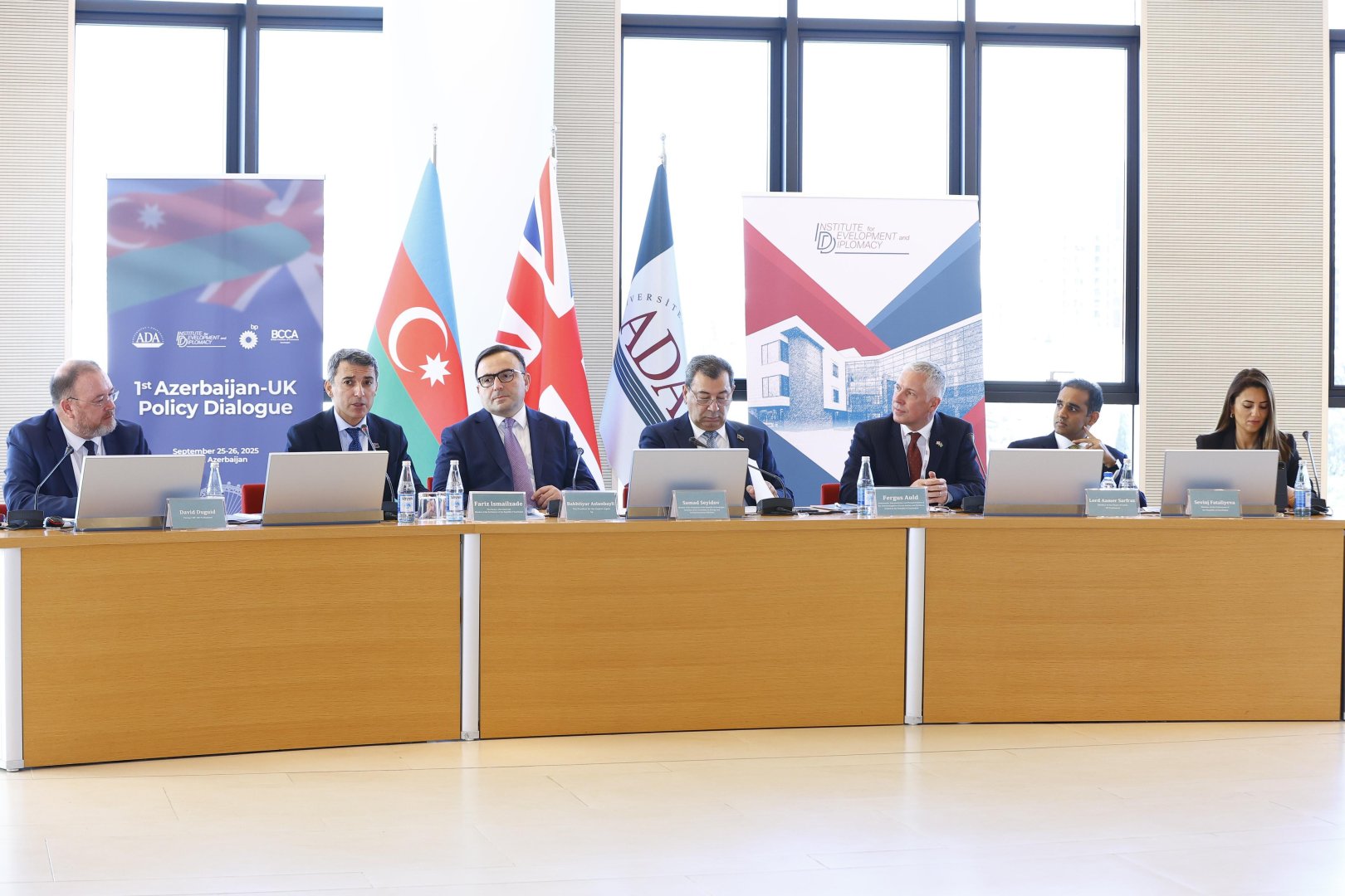 Opening ceremony of 1st Azerbaijan-UK Policy Dialogue held at ADA University (PHOTO)