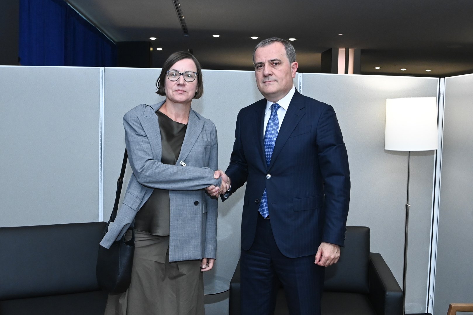 Azerbaijani FM meets with President of International Committee of Red Cross (PHOTO)