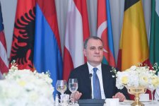 Azerbaijani Foreign Minister attends event organized by US Secretary of State (PHOTO)