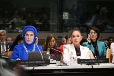 First Lady Mehriban Aliyeva participates in special session as part of UN General Assembly (PHOTO)