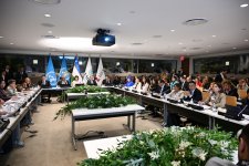 First Lady Mehriban Aliyeva participates in special session as part of UN General Assembly (PHOTO)