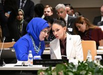 First Lady Mehriban Aliyeva participates in special session as part of UN General Assembly (PHOTO)