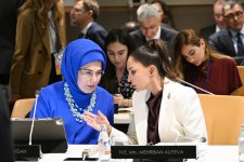 First Lady Mehriban Aliyeva participates in special session as part of UN General Assembly (PHOTO)