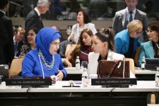 First Lady Mehriban Aliyeva participates in special session as part of UN General Assembly (PHOTO)