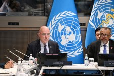First Lady Mehriban Aliyeva participates in special session as part of UN General Assembly (PHOTO)