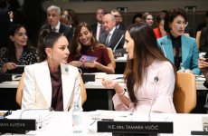First Lady Mehriban Aliyeva participates in special session as part of UN General Assembly (PHOTO)