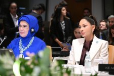 First Lady Mehriban Aliyeva participates in special session as part of UN General Assembly (PHOTO)