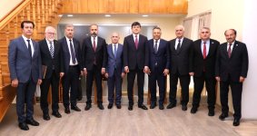Rectors of famous Turkish universities meet with Azerbaijani diaspora committee (PHOTO)
