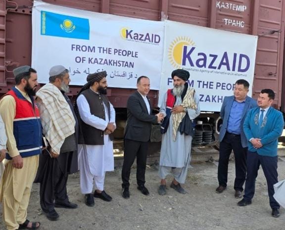 Kazakhstan's KazAID sends major humanitarian aid to Afghanistan