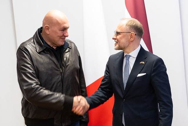 Latvia and Italy tighten defense bond with eye on drones and air security (PHOTO)