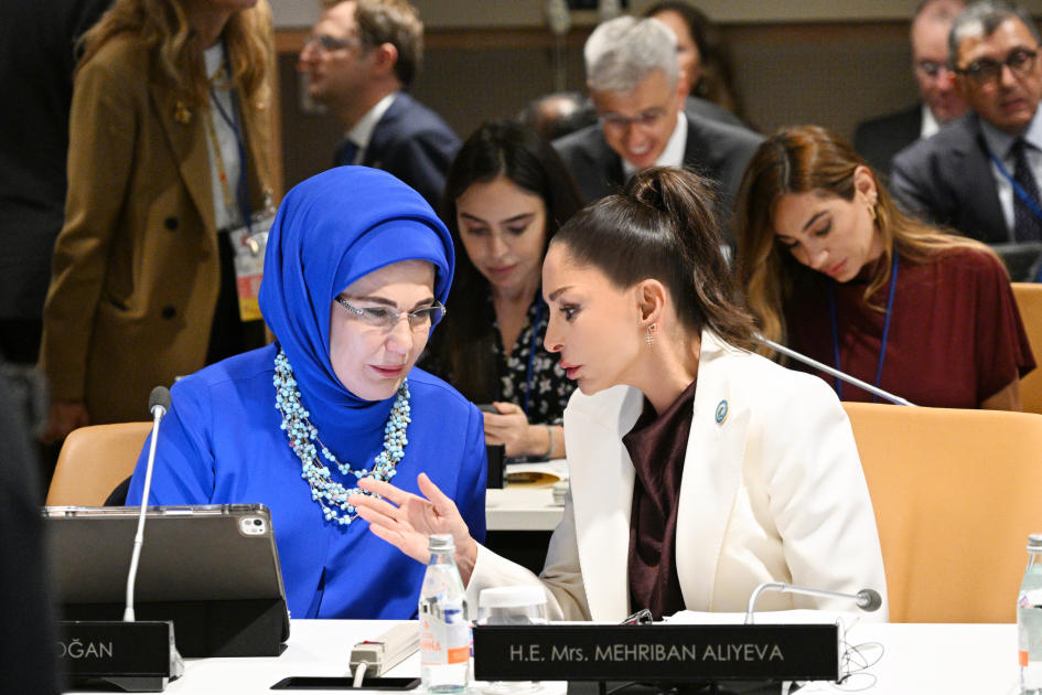 First Lady Mehriban Aliyeva participates in special session as part of UN General Assembly (PHOTO)