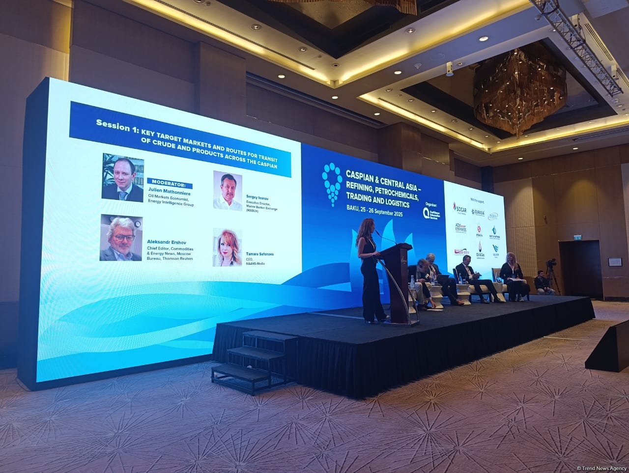 Baku hosts conference on 'The Caspian and Central Asia – Refining, Petrochemicals, Trade, and Logistics'