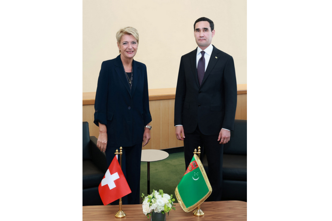 Turkmenistan, Switzerland explore new areas of partnership at UNGA
