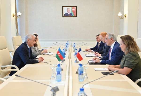 Azerbaijani Parliament's first deputy speaker meets with delegation of Chilean Senate