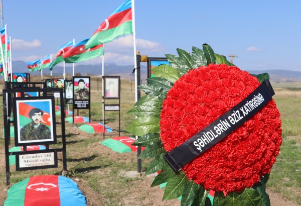 Azerbaijan's Khojaly hosts commemoration ceremony on September 27 - Memorial Day (PHOTO)