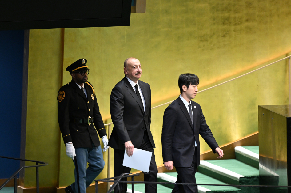 President Ilham Aliyev addresses 80th session of UN GA (PHOTO/VIDEO)