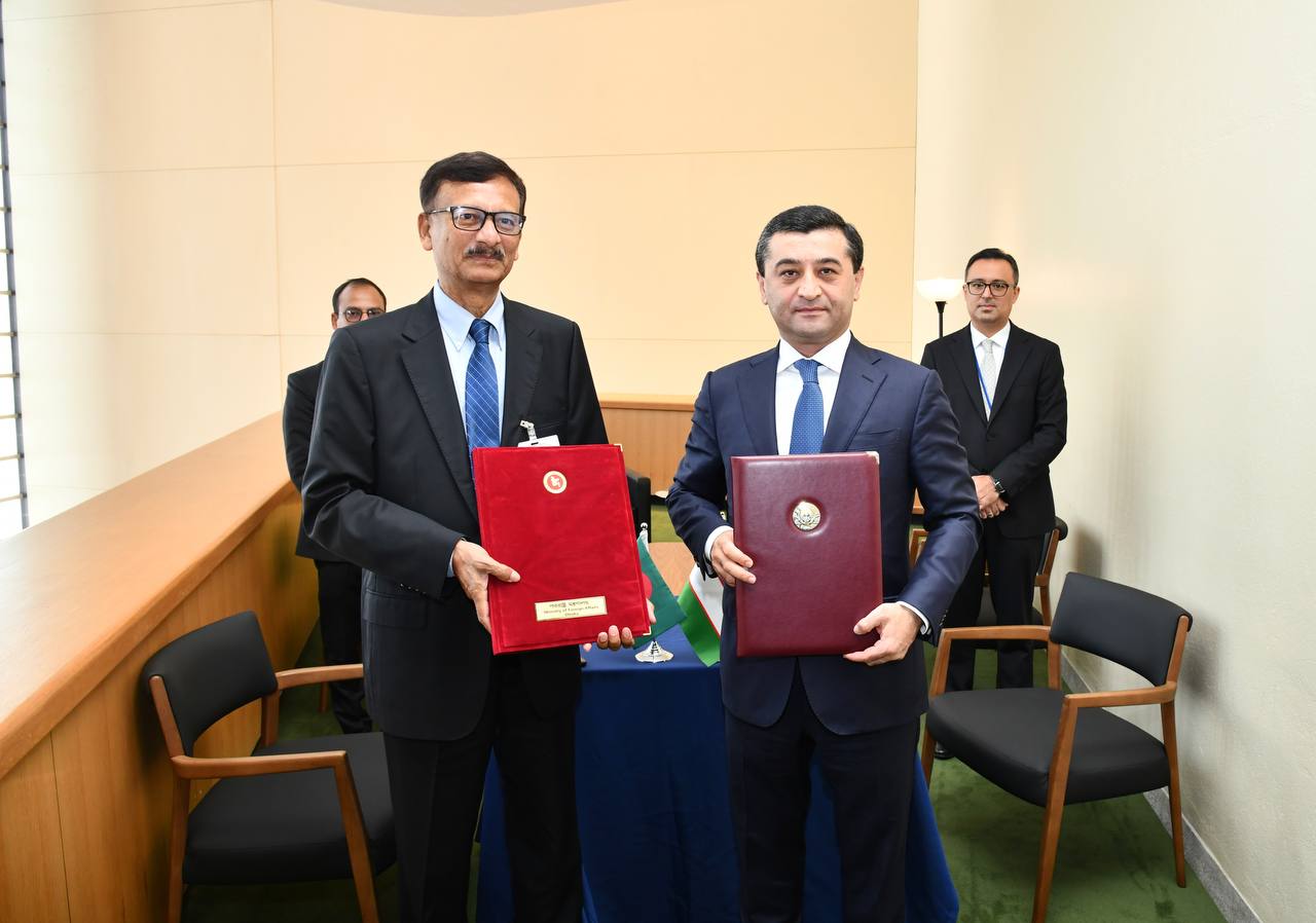 Uzbekistan and Bangladesh ink visa-free travel deal for diplomats