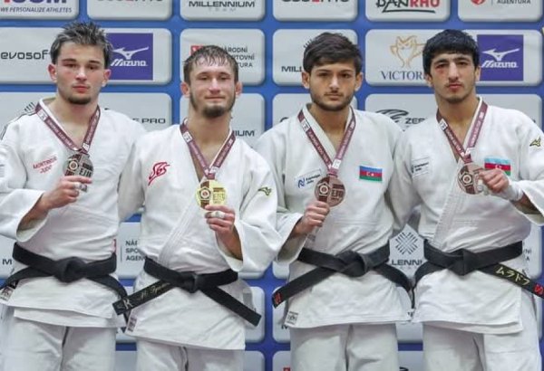 Azerbaijani judokas win medals at Open European Tournament (PHOTO)