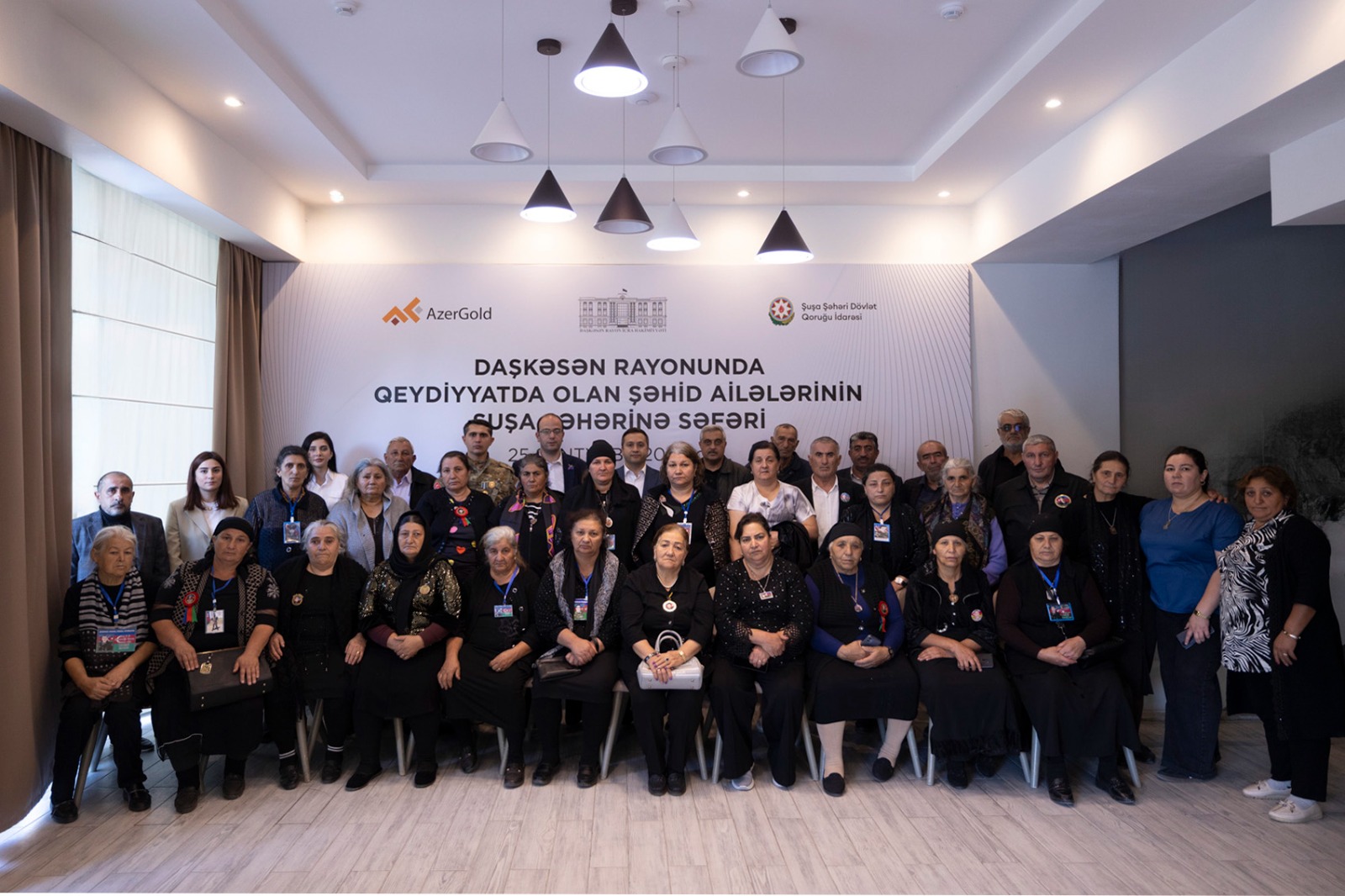 “AzerGold” CJSC organizes visit of martyrs’ families to the city of Shusha (PHOTO)