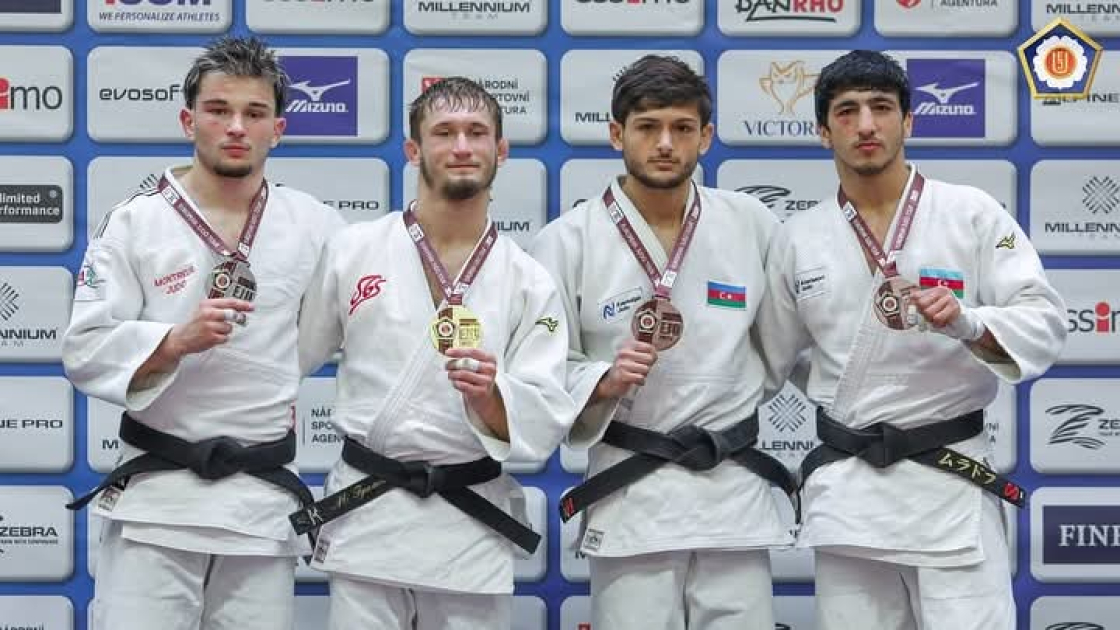 Azerbaijani judokas win medals at Open European Tournament (PHOTO)