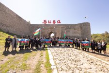 “AzerGold” CJSC organizes visit of martyrs’ families to the city of Shusha (PHOTO)
