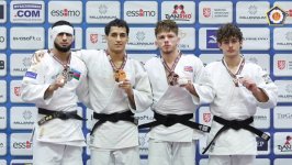 Azerbaijani judokas win medals at Open European Tournament (PHOTO)