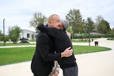 President Ilham Aliyev attends inauguration of Ganja Memorial Complex (PHOTO)