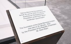 President Ilham Aliyev attends inauguration of Ganja Memorial Complex (PHOTO)
