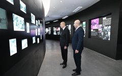 President Ilham Aliyev attends inauguration of Ganja Memorial Complex (PHOTO)