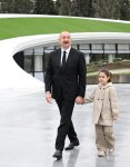 President Ilham Aliyev attends inauguration of Ganja Memorial Complex (PHOTO)