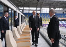 President Ilham Aliyev attends inauguration of Ganja City Stadium (PHOTO)