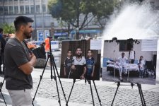 German Munich opens photo exhibition about mine victims in Azerbaijan (PHOTO)
