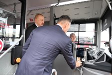 President Ilham Aliyev attends inauguration of BakuBus LLC’s Ganja Bus Depot (PHOTO)