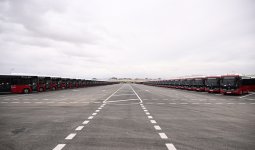 President Ilham Aliyev attends inauguration of BakuBus LLC’s Ganja Bus Depot (PHOTO)