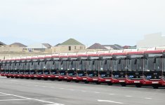 President Ilham Aliyev attends inauguration of BakuBus LLC’s Ganja Bus Depot (PHOTO)