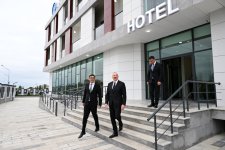 President Ilham Aliyev attends opening of Yevlakh Olympic Sports Complex (PHOTO)