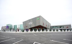 President Ilham Aliyev attends opening of Yevlakh Olympic Sports Complex (PHOTO)
