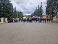 Khankendi, Aghdara, and Khojaly join voices in silence to mark Remembrance Day (PHOTO)