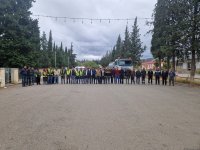 Khankendi, Aghdara, and Khojaly join voices in silence to mark Remembrance Day (PHOTO)