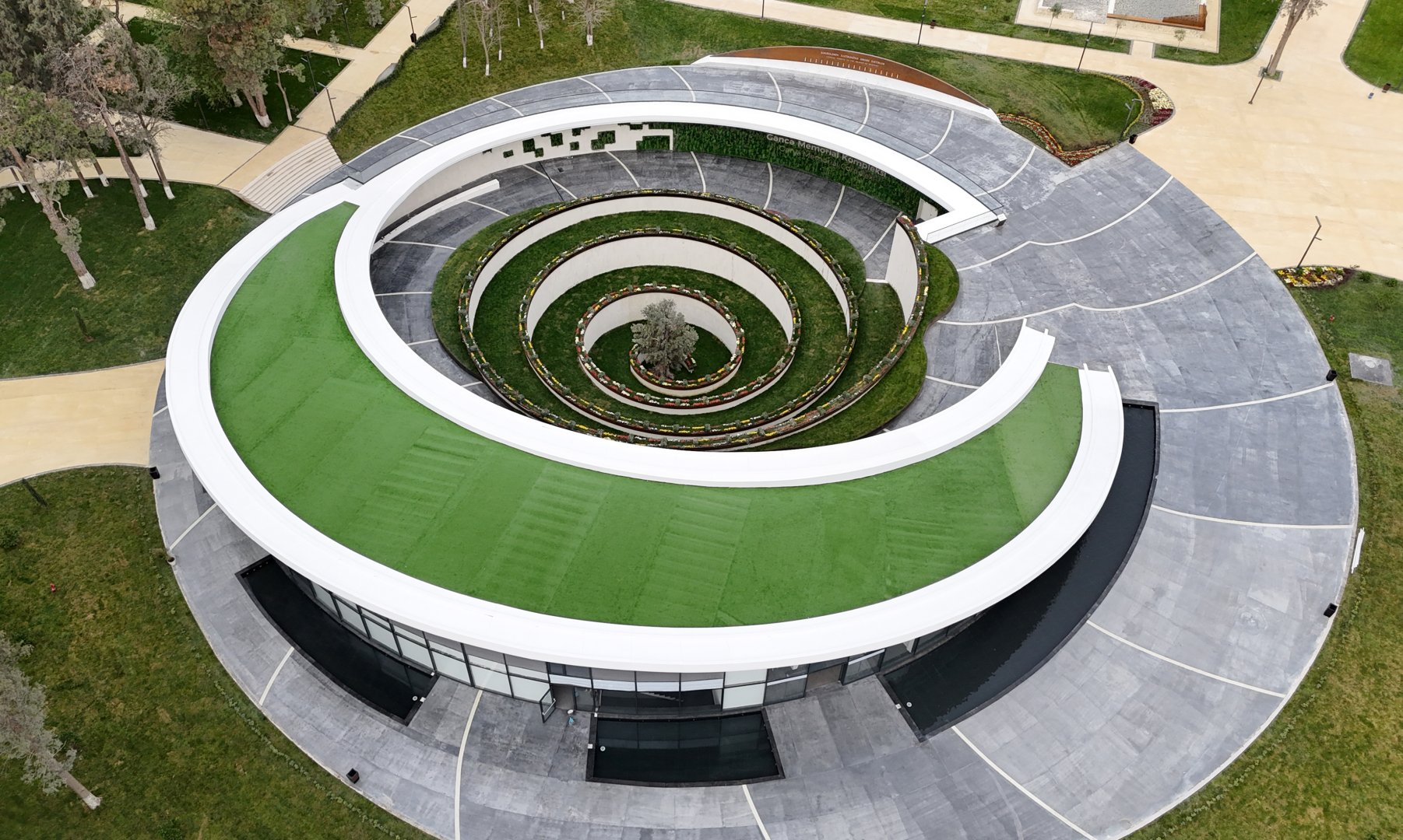 President Ilham Aliyev attends inauguration of Ganja Memorial Complex (PHOTO)