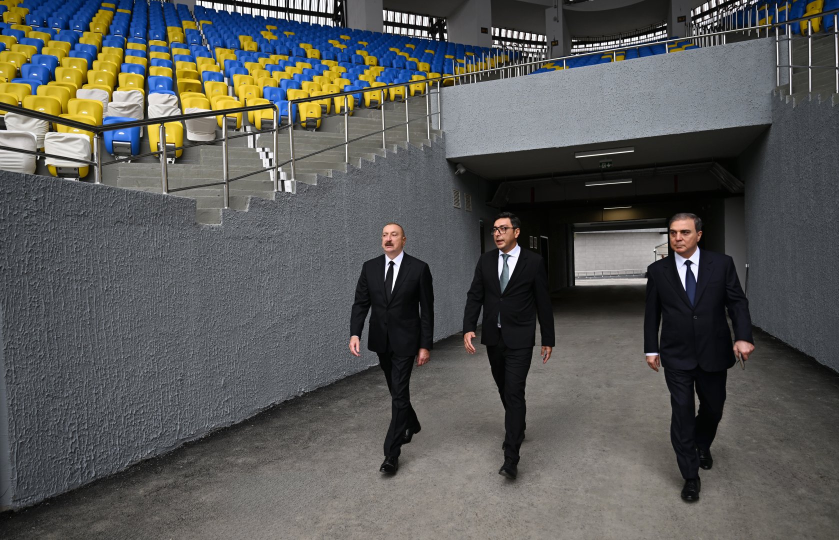 President Ilham Aliyev attends inauguration of Ganja City Stadium (PHOTO)