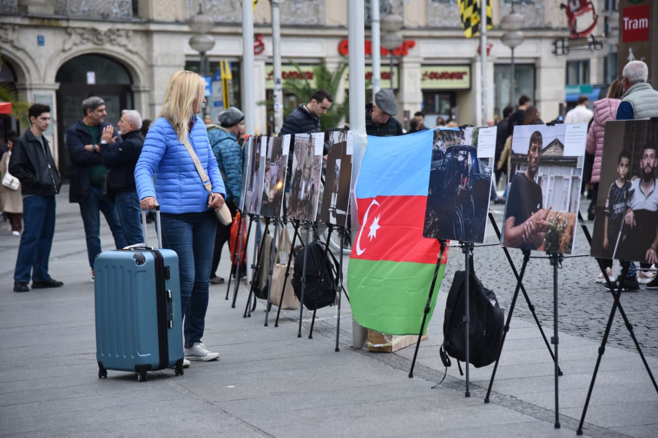 German Munich opens photo exhibition about mine victims in Azerbaijan (PHOTO)