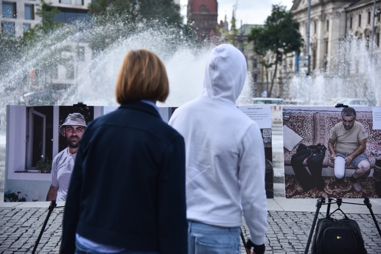 German Munich opens photo exhibition about mine victims in Azerbaijan (PHOTO)