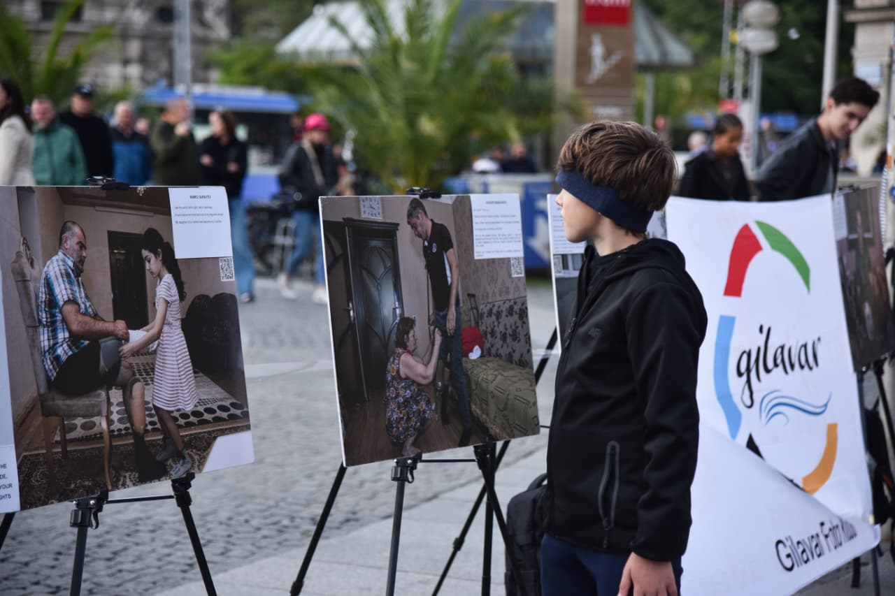 German Munich opens photo exhibition about mine victims in Azerbaijan (PHOTO)