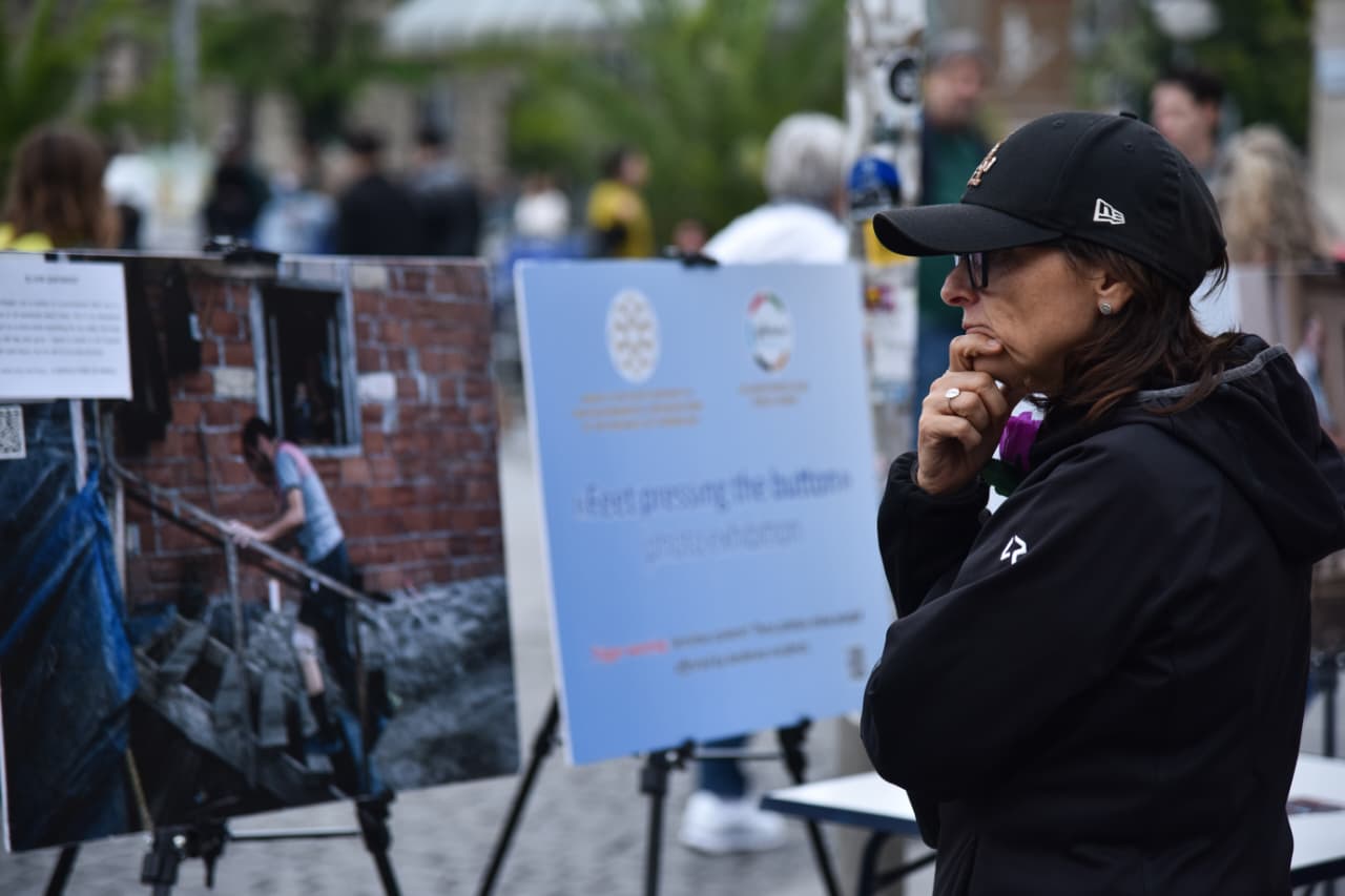 German Munich opens photo exhibition about mine victims in Azerbaijan (PHOTO)