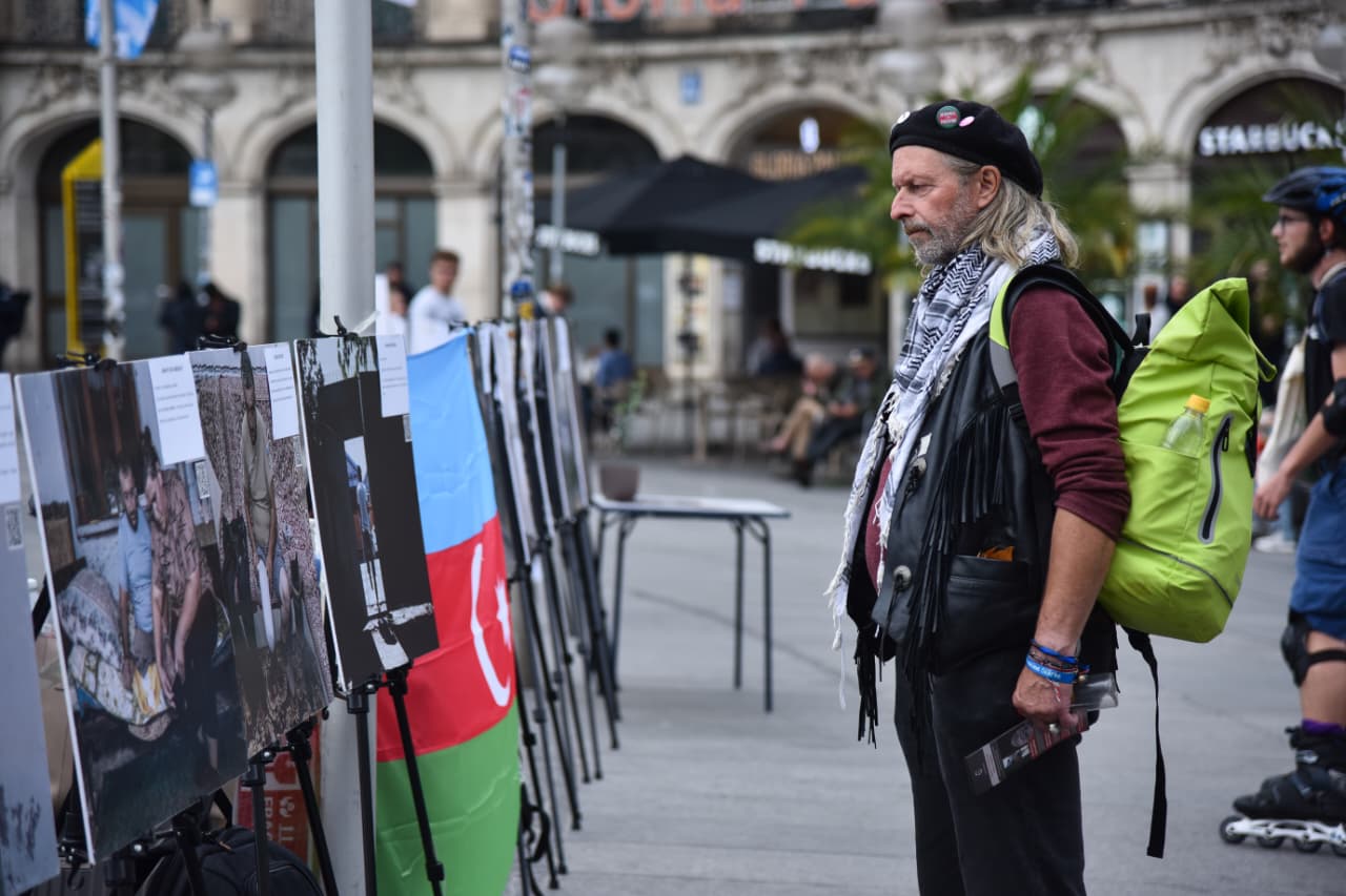 German Munich opens photo exhibition about mine victims in Azerbaijan (PHOTO)