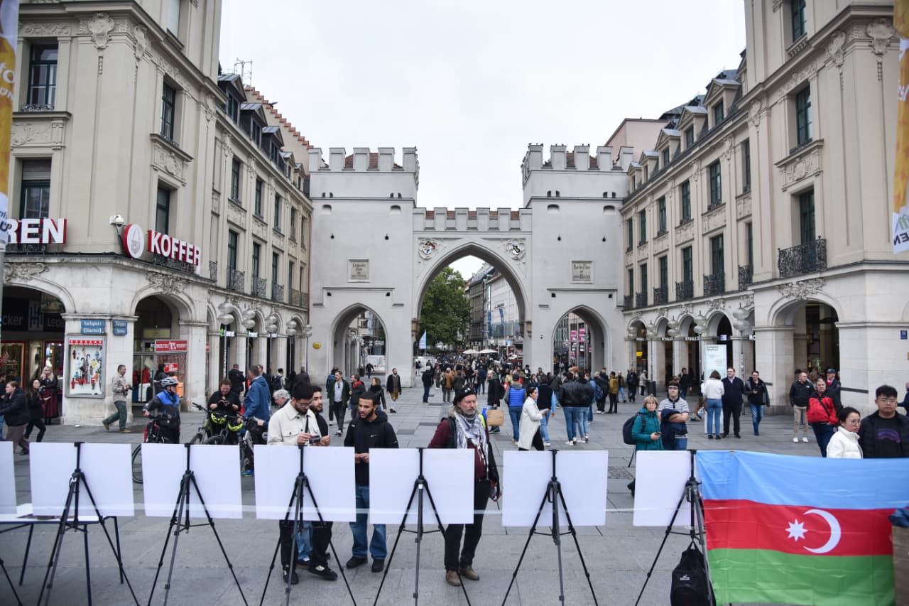 German Munich opens photo exhibition about mine victims in Azerbaijan (PHOTO)